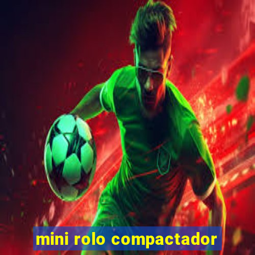 mini rolo compactador